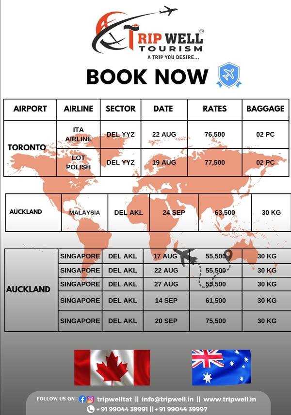 unbeatable airfare offers auck