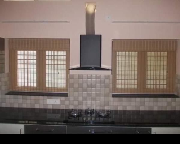 durable pvc bamboo window trea