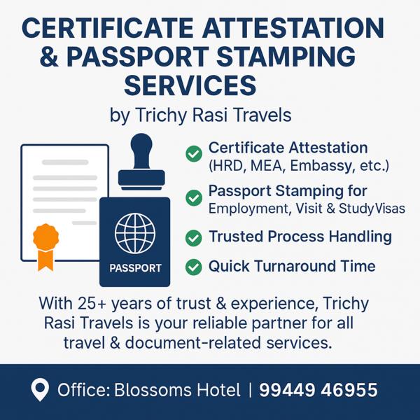 certificate attestation servic