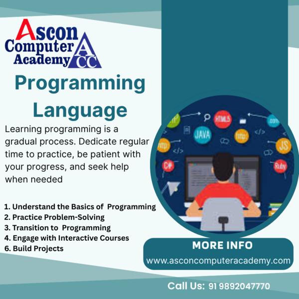 Learning programming is a