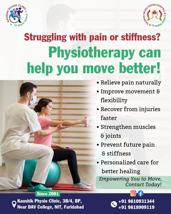 physiotherapy clinic faridabad