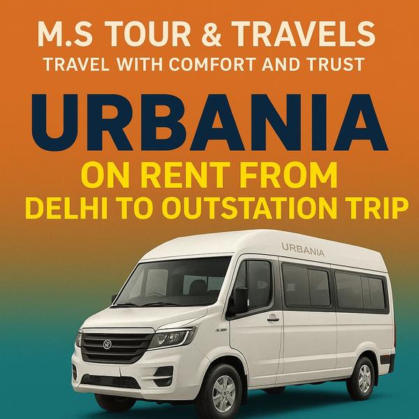 force urbania van rental delhi