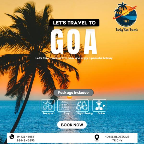 goa trip package trichy rasi t