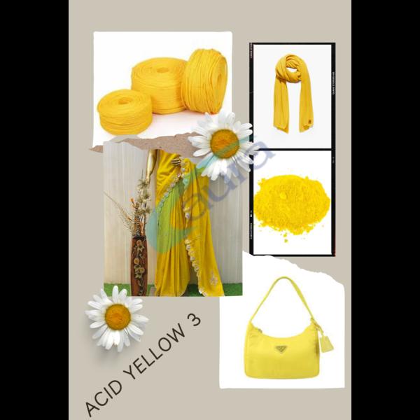 Acid Yellow 3, also known as Quinoline Yellow, is 