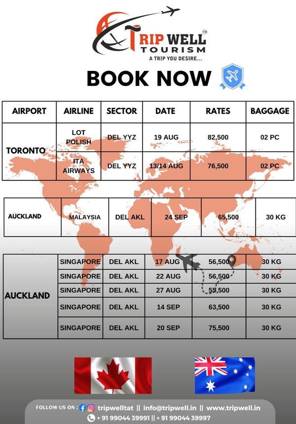 unbeatable airfare offers auck
