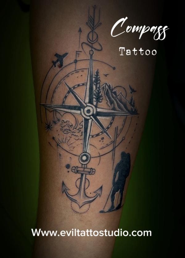 infinity and heart tattoo