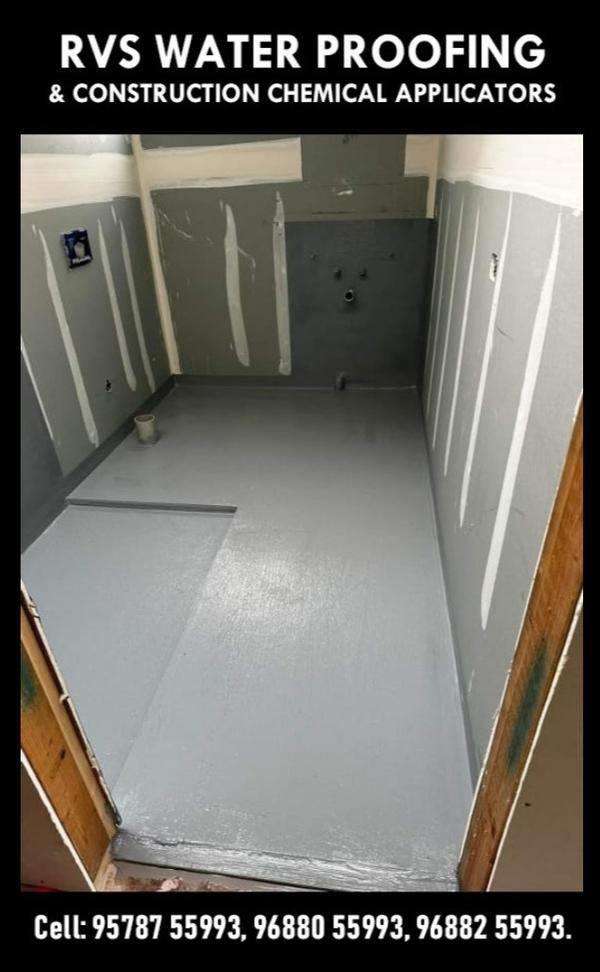 seal wet areas to prevent wate