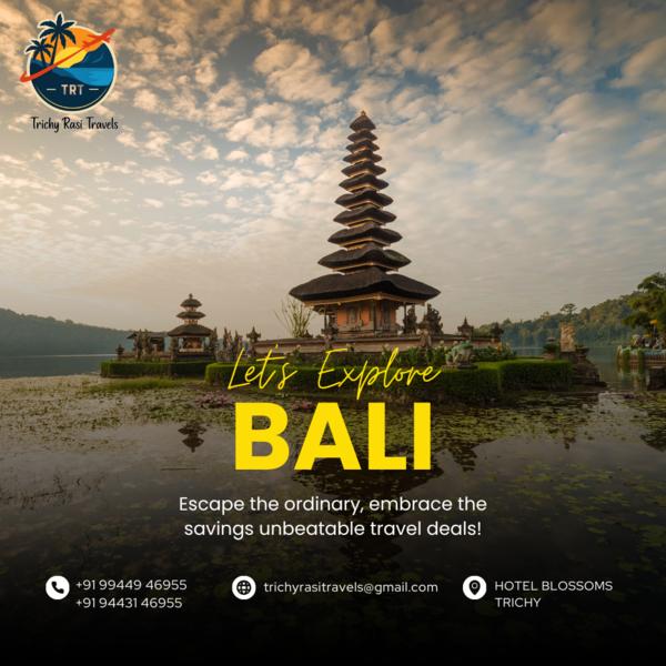 bali tour packages from trichy