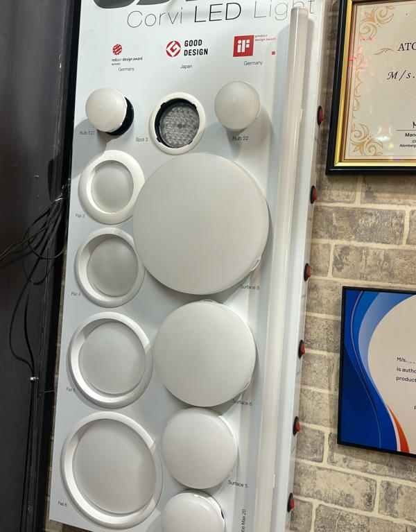 corvi lights with 150 lumens p