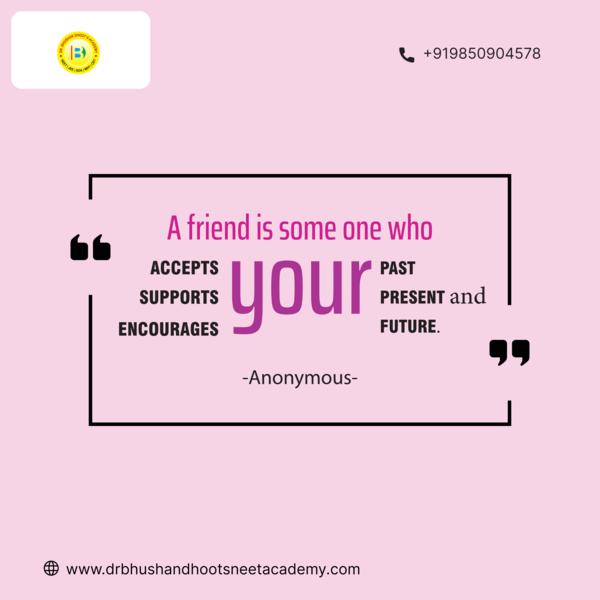 Friendship is the key to 