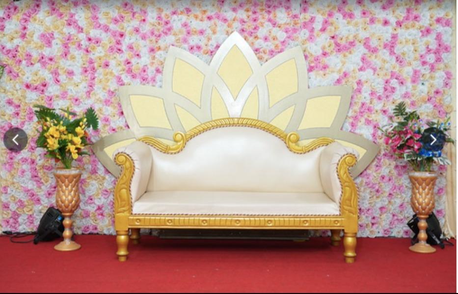 party hall with guest seating