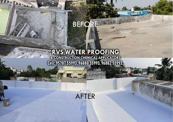 leak free terrace waterproofin