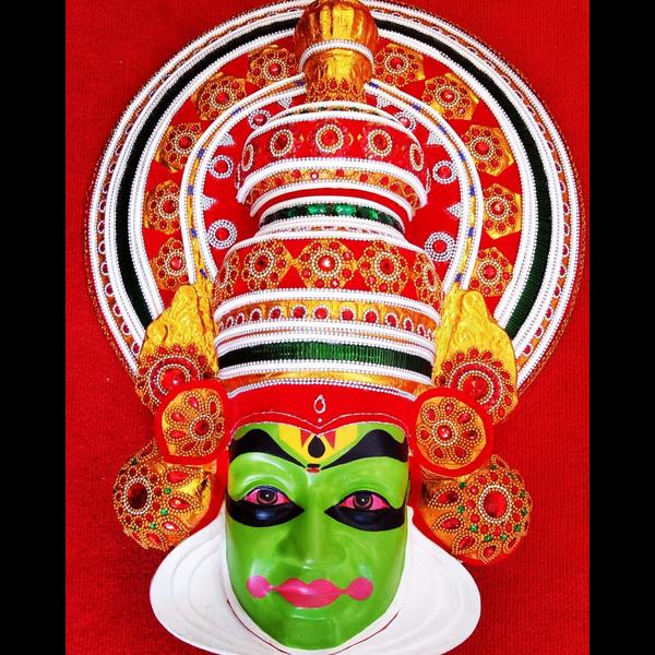 The Kathakali Mask is a striki