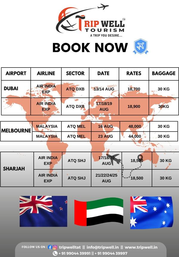 ✈️ FLIGHT DEALS FOR TODAY ONLY