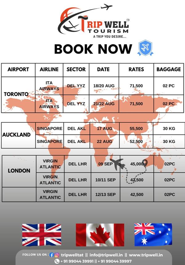 unbeatable airfare offers auck