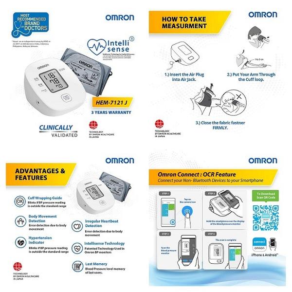omron bp 7121j mount road parr