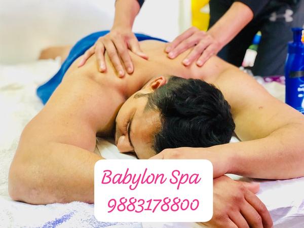 A professional body massage by an expert