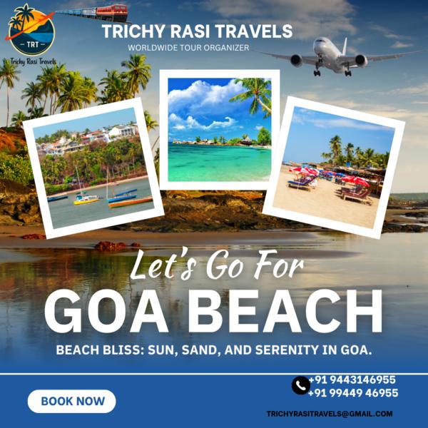 goa tour packages from trichy