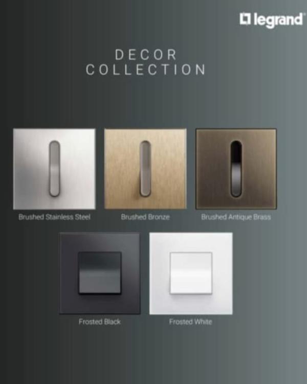 legrand arteor switch design