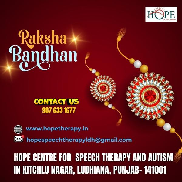 'Happy Raksha Bandhan from HOP