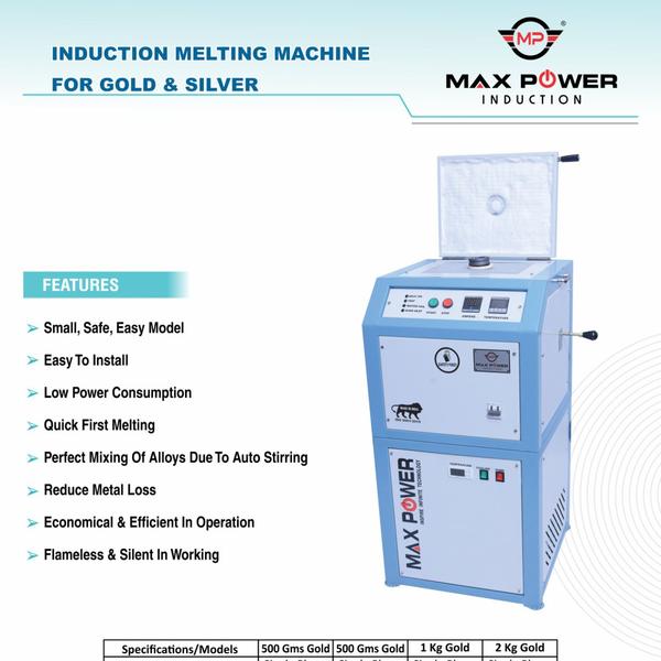 Gold silver induction base mel