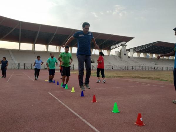 Training for a marathon requir