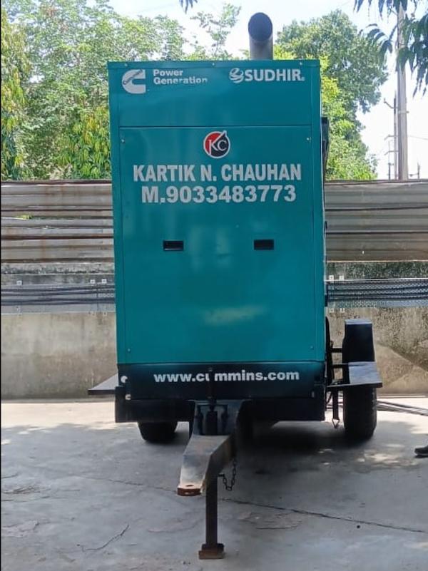 We provide 125 kVA silent dies