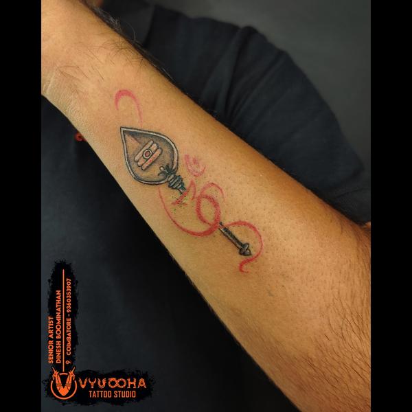 om symbol shiva tattoo nava in