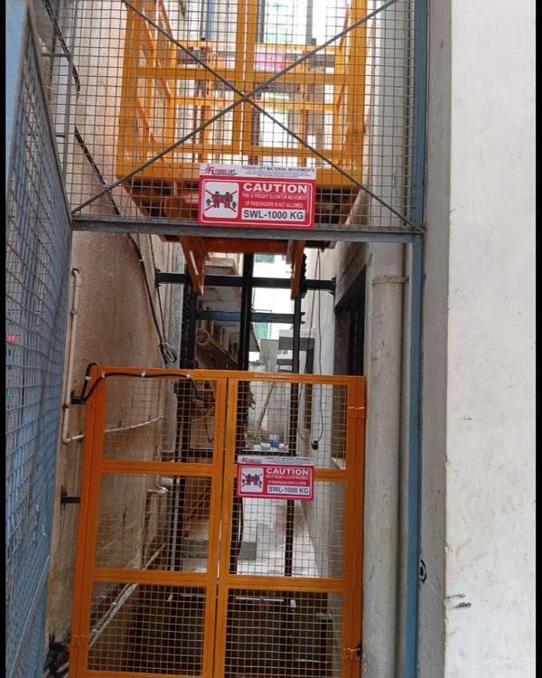 heavy material vertical transp