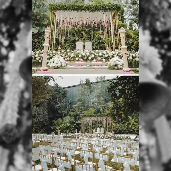 themed wedding decoration bang
