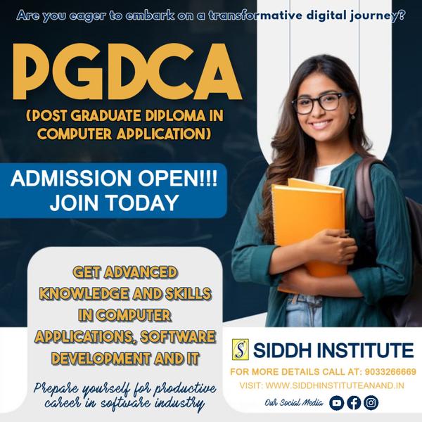 PGDCA – Post Graduate Dip