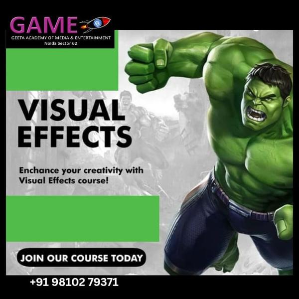 Our Visual Effects course