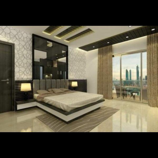 artistic bedroom wall paint de
