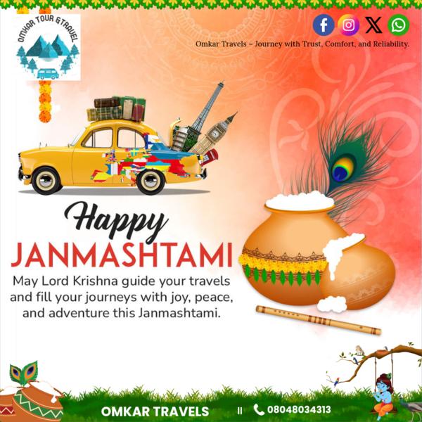 🌸🚩 Omkar Travels wishes you 