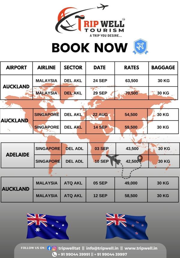 ✈️ FLIGHT DEALS FOR TODAY ONLY