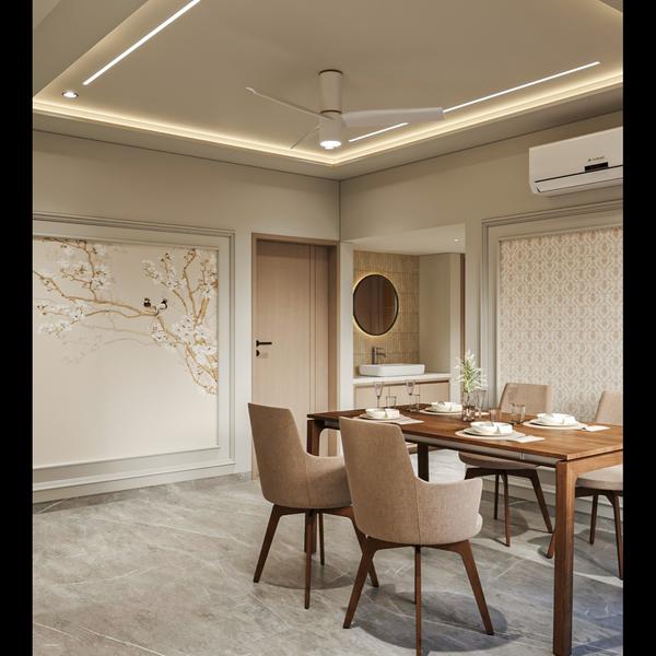 office fit outs and bedroom in