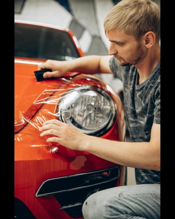 paint protection film installa