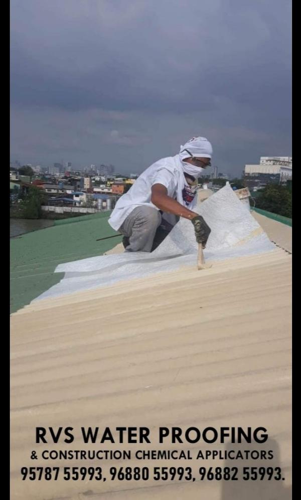 metal sheet roof waterproofing