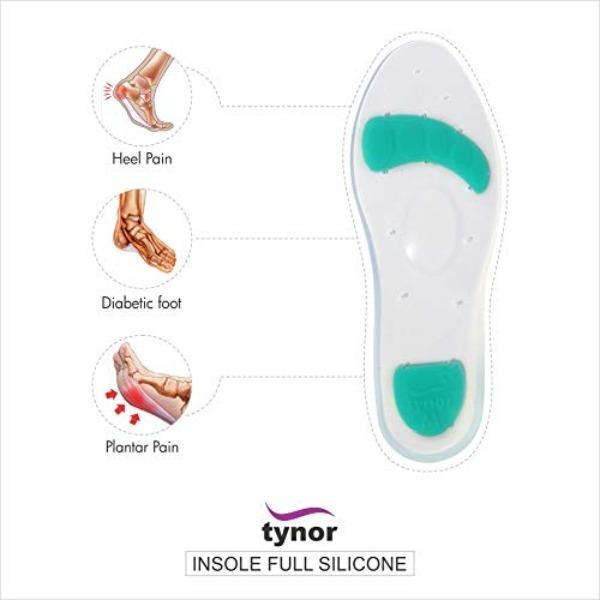 medical silicone foot insoles