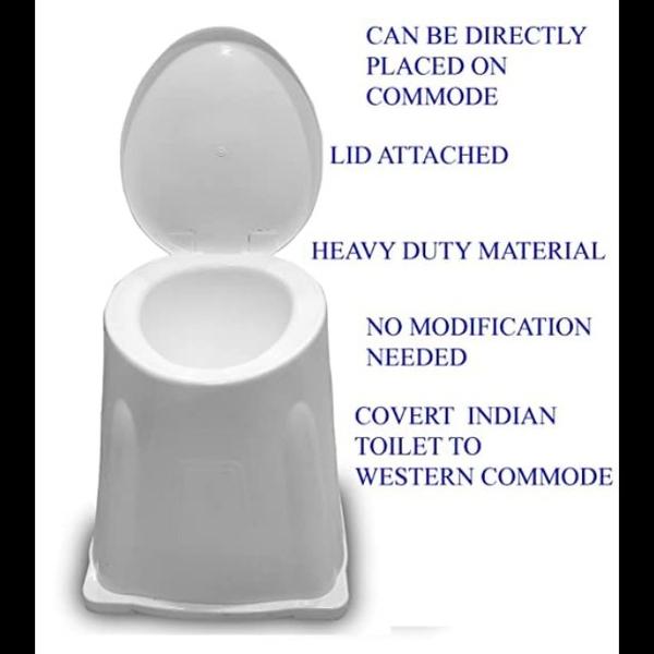 sitz bath toilet seat in mount