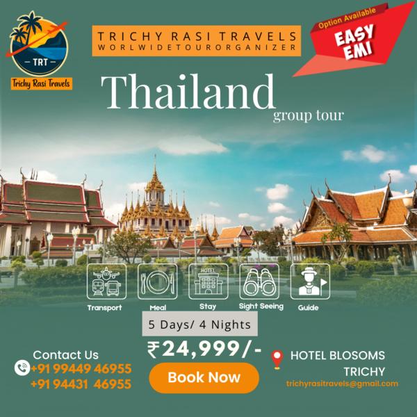 thailand tour packages from tr