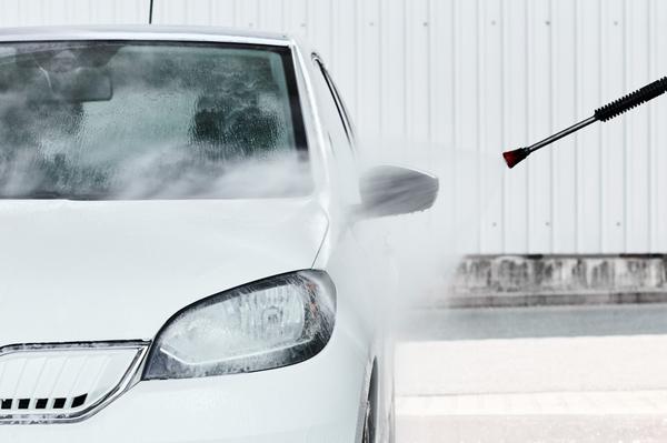 exterior foam wash polishing