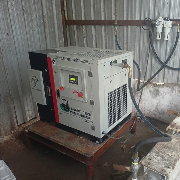 7.5KW 10HP Smart -Tech make rotary screw air compr