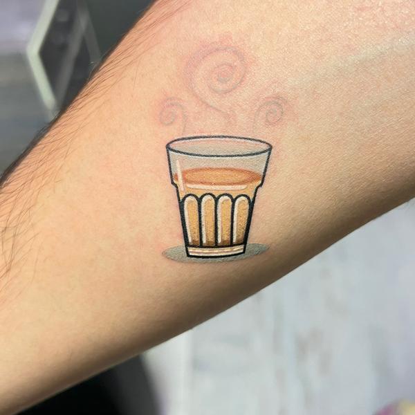 This beautiful chai tattoo is