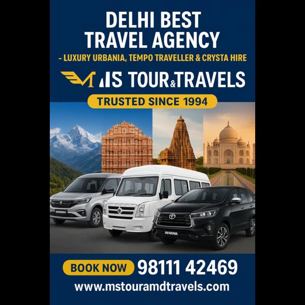 🚌 M.S Tour & Travels – Delhi’