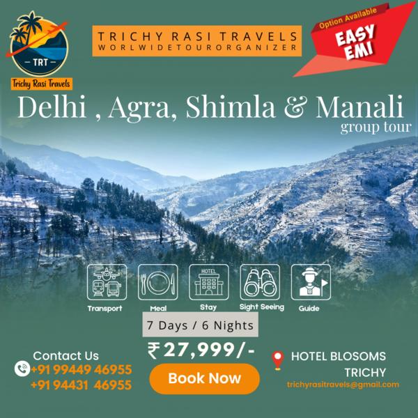 7 days north india travel with