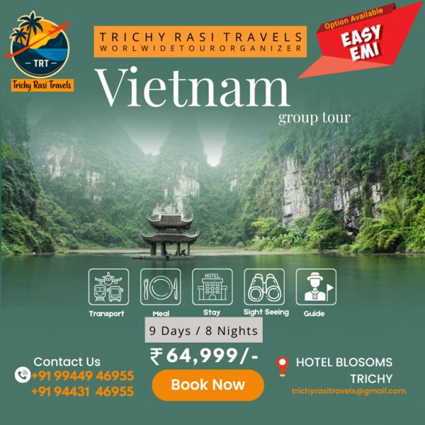 trichy to vietnam holiday trav