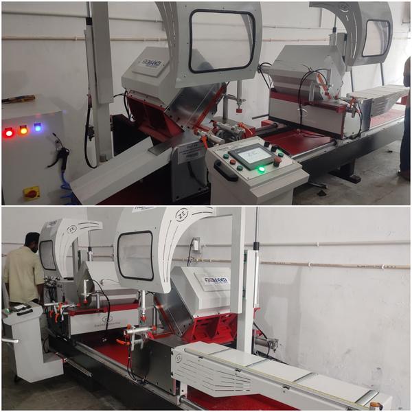 CNC Double Head Aluminium Cutt