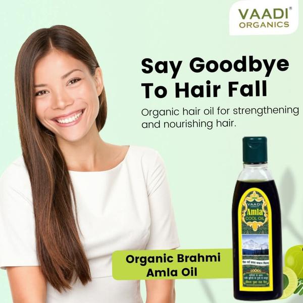Nourishes your scalp & hair with the power of Amla