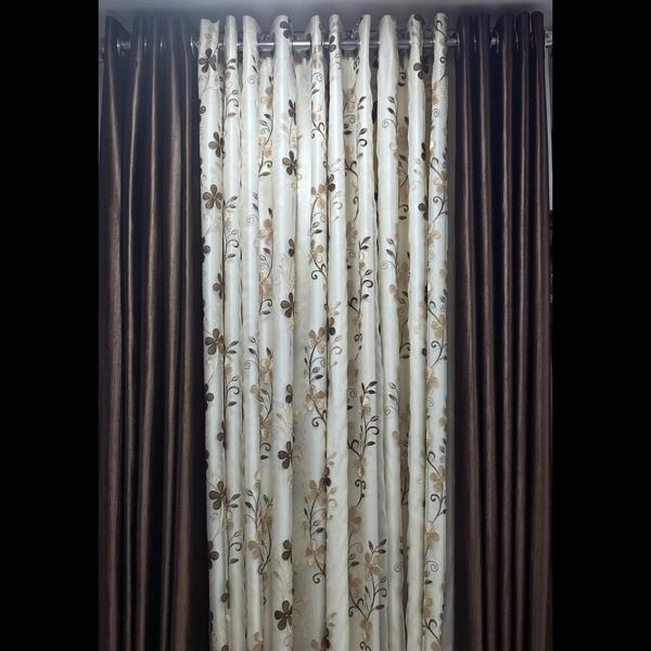 chocolate brown drapes for hom